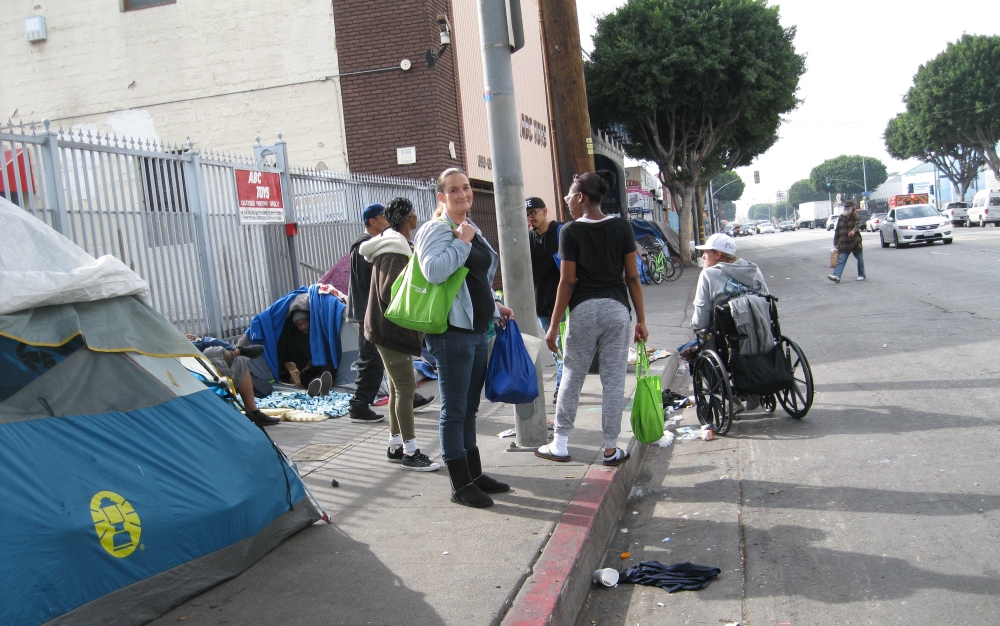 Q A with Sr. Margaret Farrell serving Los Angeles Skid Row